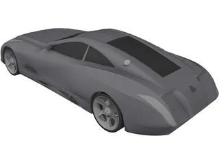 Maybach Exelero 3D Model preview