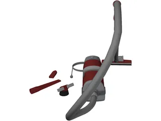 Electrolux Vacuum Cleaner 3D Model preview
