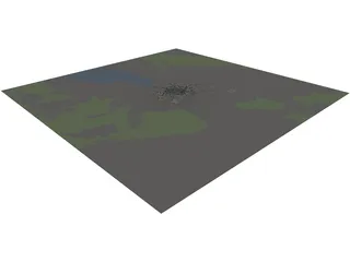 Metropolis 3D Model preview
