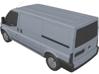 Ford Transit T350 (2010) 3D Model preview