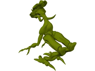 Alien 3D Model preview