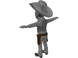 Bush Cartoon 3D Model preview