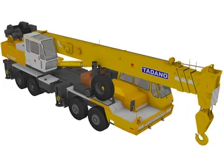 Tadano Crane 3D Model preview