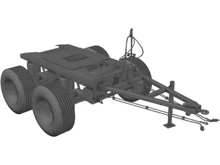 C-402 Converter Dolly 3D Model preview