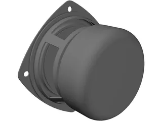 Tang Band W3-593S Speaker 3D Model preview