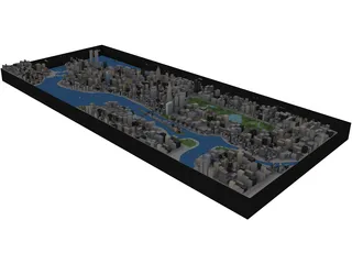 New York City 3D Model preview