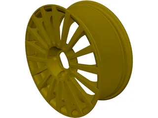Wheel Scorro S-173 3D Model preview