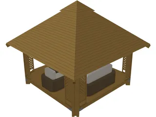 Gazebo 3D Model preview