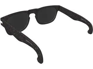 Rayban Sunglasses 3D Model preview