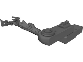 Robot Arm 3D Model preview