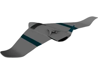 Avion 3D Model preview