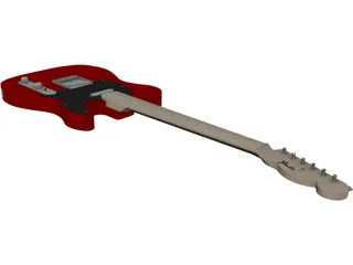 Fender Telecaster 3D Model preview
