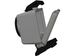 Gopro Hero2 3D Model preview