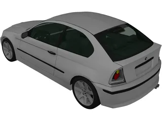 BMW 3-Series Compact [E46] (2004) 3D Model preview