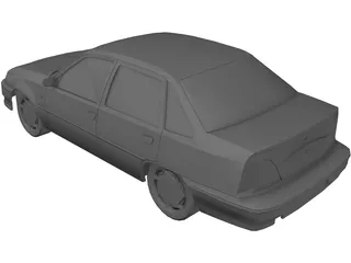 Daewoo Nexia (1996) 3D Model preview
