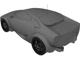 Lancia Stratos Fenomenon Concept (2005) 3D Model preview