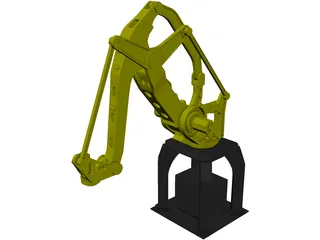Fanuc Robotics M-410iB 3D Model preview
