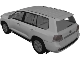 Toyota Land Cruiser (2010) 3D Model preview