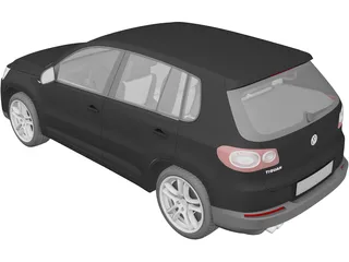 Volkswagen Tiguan (2011) 3D Model preview