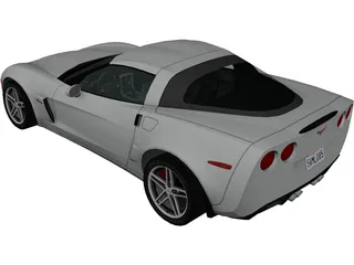 Chevrolet Corvette Z06 3D Model preview