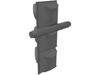 Traffic Light 3D Model preview