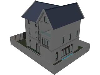 House 3D Model preview