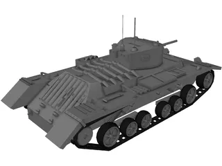 Valentine II 3D Model preview