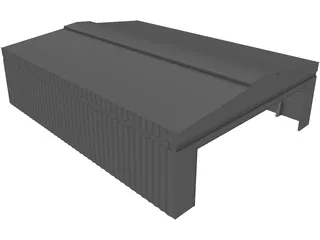 Hangar 3D Model preview