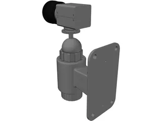 Security Camera 3D Model preview
