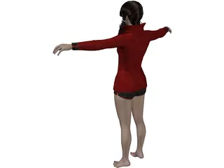 Woman 3D Model preview