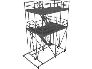 Scaffold 3D Model preview
