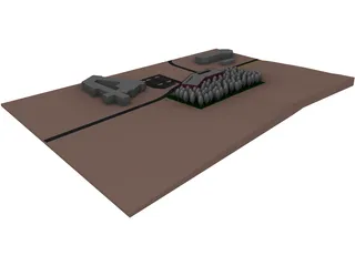 Library 3D Model preview