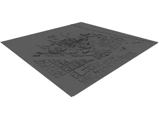 Tucson Downtown 3D Model preview