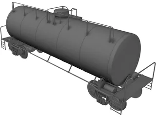 Tanker 3D Model preview