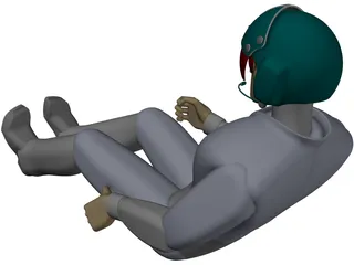 Pilot 3D Model preview