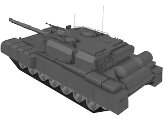 Arjun Tank 3D Model preview