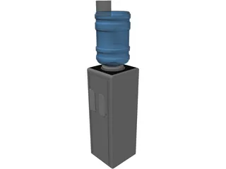 Dispenser 3D Model preview