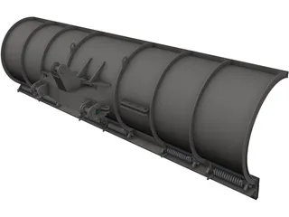 Snow Plow 3D Model preview