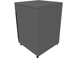 Washing Machine 3D Model preview