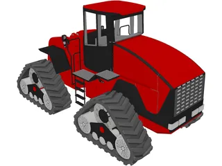 Tractor 3D Model preview
