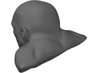 Hulk Bust 3D Model preview
