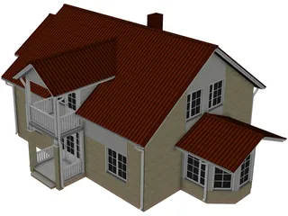 House 3D Model preview