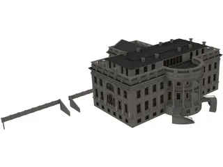 White House 3D Model preview