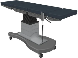 Surgical Table 3D Model preview