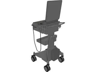 CX50 Ultrasound 3D Model preview