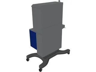 Anesthesia Machine 3D Model preview