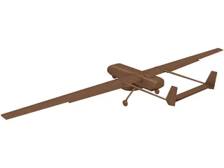 UAV VKT Drone 3D Model preview