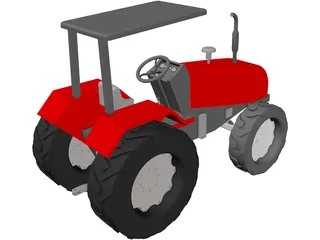Valtra 125i 3D Model preview