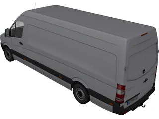 Mercedes-Benz Sprinter 313 CDI 3D Model preview