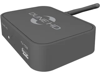 DUNE-HD TV-102W 3D Model preview